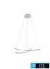 UNIVERSO Függeszték LED 38w 3040lm CCT kapcs. IP20 ∅600mm fehér