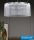 UNIVERSO Kristály üveg csillár 35w 2800lm 8000k 220° IP20 Króm D500x1200mm