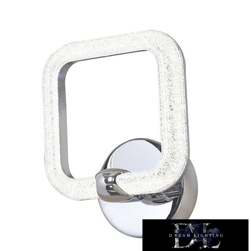 ELDLUX MILKY fali lámpa 8W NW Króm