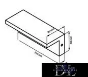 UNIVERSO Kültéri fali lámpa 10w 1000lm 4000k IP54 fekete 210x90x82mm 3év