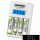 CAMELION univerzális akkumulátor töltő AA/AAA （2db AA/2300mAh és 2db AAA/800mAh tartalmazza)