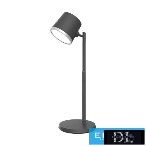 UNIVERSO Tölthető asztali-fali lámpa 5V-1500mAh 6w 310lm CCT 86x82.5mm Fekete