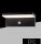 UNIVERSO Kültéri fali lámpa mozgásérzékelővel 10w 1000lm 3000k IP54 fekete 210x90x82mm 3év