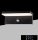 UNIVERSO Kültéri fali lámpa mozgásérzékelővel 10w 1000lm 4000k IP54 fekete 210x90x82mm 3év
