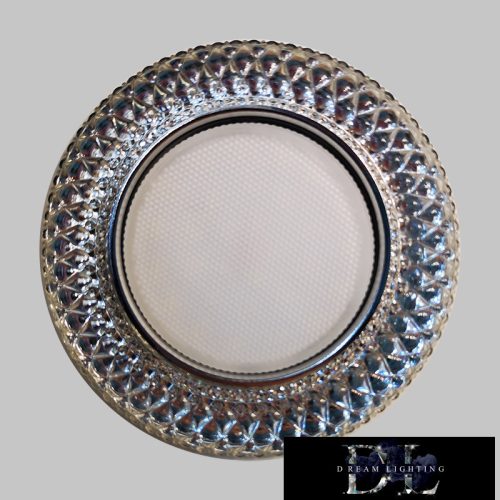 ELDLUX LUXOR süllyesztett lámpatest LED 5W CW + GX53 króm