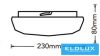 UNIVERSO Mennyezeti lámpa 18w 1620lm CCT.kap ∅230×80mm fehér