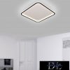 UNIVERSO mennyezeti lámpa 50w 4000lm 3000k 500×500×50mm fekete