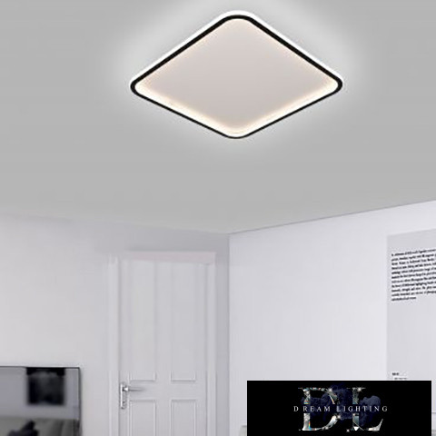 UNIVERSO mennyezeti lámpa 50w 4000lm 3000k 500×500×50mm fekete