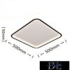 UNIVERSO mennyezeti lámpa 50w 4000lm 3000k 500×500×50mm fekete
