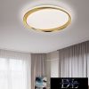 UNIVERSO mennyezeti lámpa 46w 3680lm CCT ∅490×80mm arany