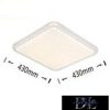 UNIVERSO mennyezeti lámpa 48w 3840lm CCT 430×430mm fehér