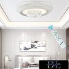 UNIVERSO Kristály üveg mennyezeti lámpa 83/166w 6640/13280lm CCT IP22 ∅800mm fehér