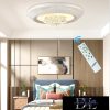 UNIVERSO Kristály üveg mennyezeti lámpa 38/76w 3040/6080lm CCT IP22 ∅610mm fehér