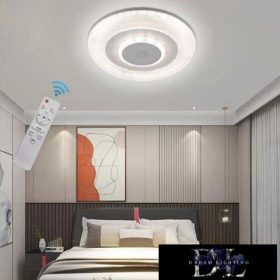   UNIVERSO Mennyezeti lámpa hangszóróval BT 72w CCT+ 9w RGB 4600lm ∅485×60mm átlátszó