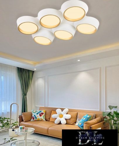 UNIVERSO Mennyezeti lámpa 120w 9600lm 3000k 860x570x130mm fehér/arany