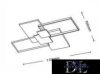 UNIVERSO Mennyezeti lámpa 83w 6640lm CCT 1100x700mm fehér/fekete