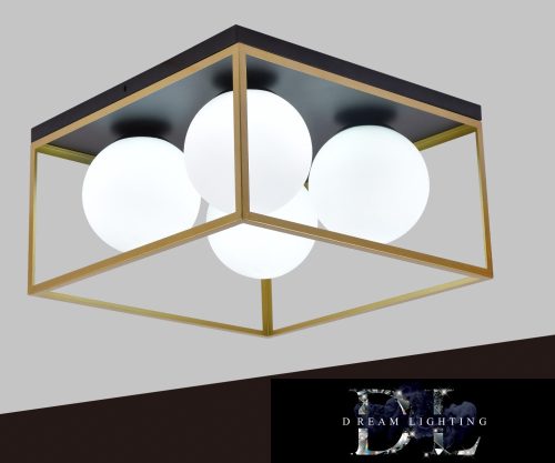 UNIVERSO Mennyezeti lámpa 4xG9 max.10w 400x400x160mm IP20 Óarany