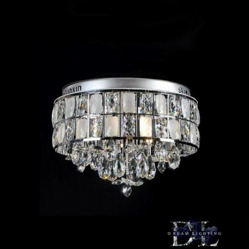ELDLUX Kristály Üveg Mennyezeti Lámpa Króm LED 9×5W 4000k IP20 ∅500x390mm