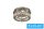 ELDLUX Kristály üveg mennyezeti lámpa 21w 1680lm CCT IP20 D320x215mm Króm