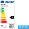 ELDLUX ELDSUN kristályüveg mennyezeti lámpa króm LED 66W CCT