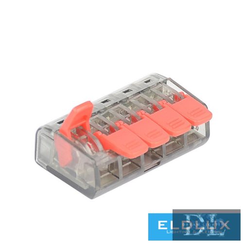 ELDLUX 5 pólusú nyítható kábelösszekötő 10db/csomag