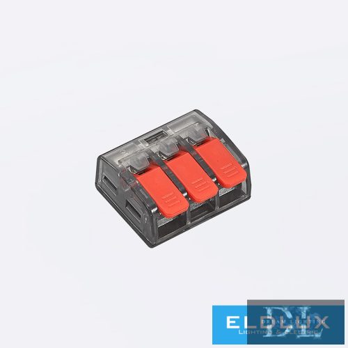 ELDLUX 3-Pólusú nyitható kábelösszekötő 15db/csomag