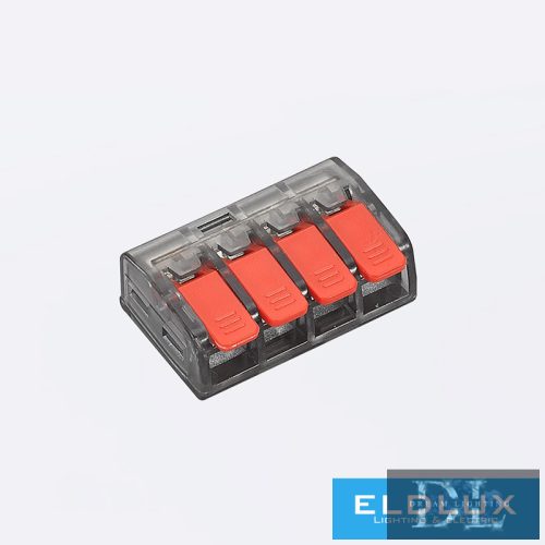 ELDLUX 4-Pólusú nyitható kábelösszekötő 10db/csomag