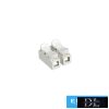 ELDLUX 2 pólusú kábel csatlakozó (rugós 2.5mm²) 15db/csomag
