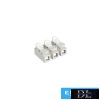 ELDLUX 3 pólusú kábel csatlakozó (rugós 2.5mm²) 15db/csomag