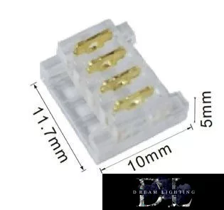 UNIVERSO 10mm-es RGB LED szalaghoz toldóelem