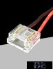 UNIVERSO 8mm-es COB LED szalaghoz toldóelem kábellel