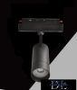 UNIVERSO Mágneses sínbe szerelhető spot Lámpa DC:48V 24W 2280LM 3000K RA90 IP20 213x165x76mm Fekete