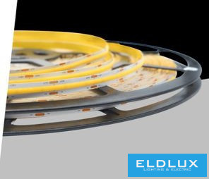 UNIVERSO COB LED szalag DC:24V 324D 10w-840lm/méter 6500k IP20 8mm x 50méter 3év