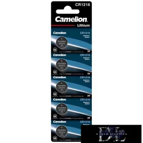 CAMELION lítium gombelem 3V CR1216-BP5