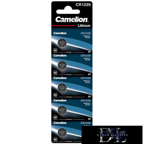 CAMELION lítium gombelem 3V CR1220-BP5