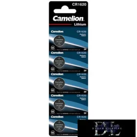 CAMELION lítium gombelem 3V CR1620-BP5