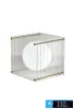 UNIVERSO Fali lámpa 1xG9 Max.10w IP20 Arany/Fehér 200x200x200mm