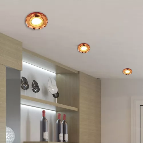 ELDLUX MIRROR süllyesztett lámpatest GU10 arany
