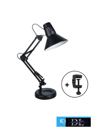UNIVERSO Asztali lámpa 1xE27 Max.60w 160x500mm Fekete