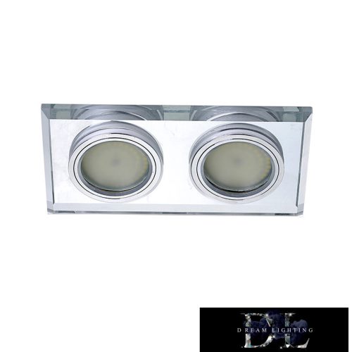 ELDLUX MIRROR süllyesztett lámpatest billenthető 2×GU10 króm