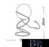 UNIVERSO Asztali lámpa 1xG9 max.10w D150x280mm IP20