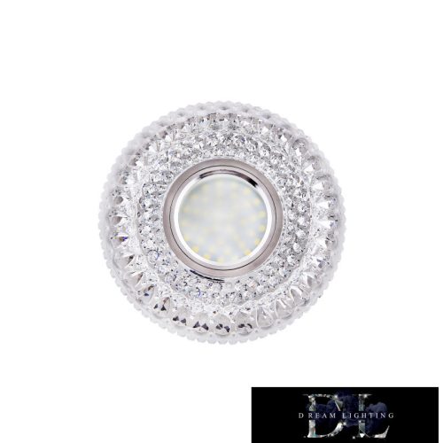 ELDLUX LUXOR süllyesztett lámpatest LED 3W NW + GU10 króm