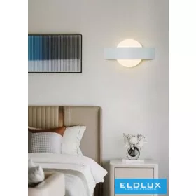   UNIVERSO Fali lámpa LED 8w 600lm CCT.kap IP20 239x123x51mm fehér