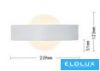 UNIVERSO Fali lámpa LED 8w 600lm CCT.kap IP20 239x123x51mm fehér