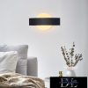 UNIVERSO Fali lámpa LED 8w 400lm 3000k IP20 239×123mm fekete
