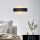 UNIVERSO Fali lámpa LED 8w 400lm 3000k IP20 239×123mm fekete