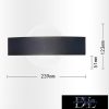 UNIVERSO Fali lámpa LED 8w 400lm 4000k IP20 239×123mm fekete