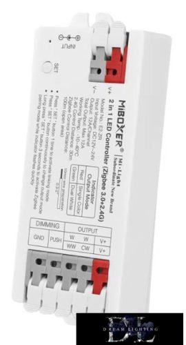 MIBOXER 2in1 RF 2.4G SIMA/CCT LED Szalaghoz Vezérlő DC:12-24V Max:12A zigbee tuya