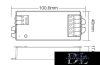 MIBOXER 2in1 RF 2.4G SIMA/CCT LED Szalaghoz Vezérlő DC:12-24V Max:12A zigbee tuya