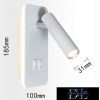 UNIVERSO Fali lámpa LED 6w 240lm + 150lm 6500k IP22 fehér kapcsolóval